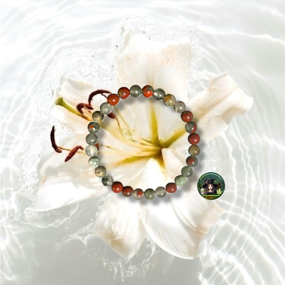 Bloodstone Crystal Bracelet